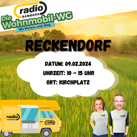 Plakat Radio Bamberg kommt nach Reckendorf
