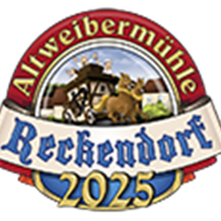 Schriftzug Altweibermühle Reckendorf 2025